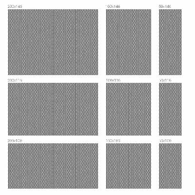 Vinilo para ventanas motivo vitral Patrón en zigzag