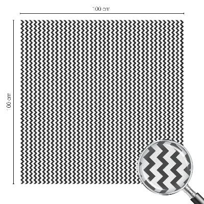 Vinilo para ventanas motivo vitral Patrón en zigzag