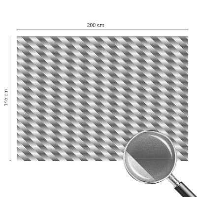 Vinilo para cristales opaco decorativo Rayas geométricas