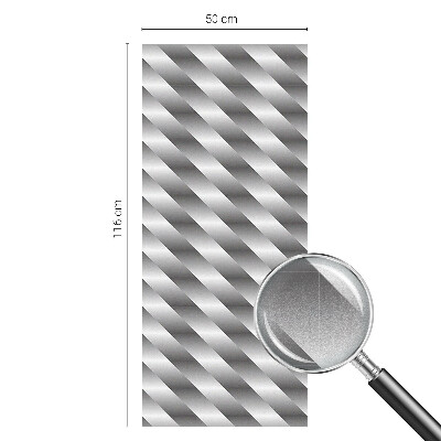 Vinilo para cristales opaco decorativo Rayas geométricas