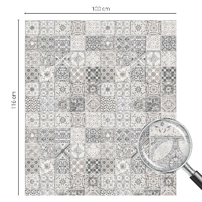 Vinilo ventana privacidad Patrones de mosaico