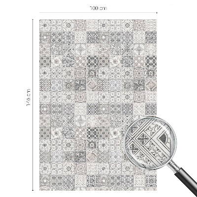 Vinilo ventana privacidad Patrones de mosaico