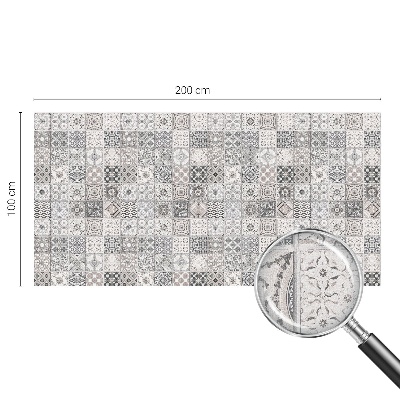 Vinilo ventana privacidad Patrones de mosaico