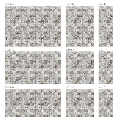 Vinilo ventana privacidad Patrones de mosaico