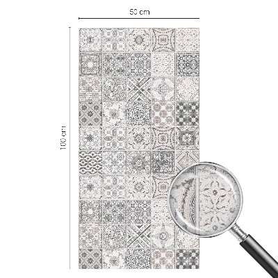 Vinilo ventana privacidad Patrones de mosaico