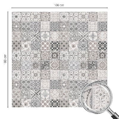 Vinilo ventana privacidad Patrones de mosaico