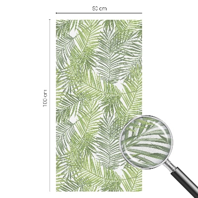 Vinilo decorativo adhesivo para cristales Patrones de plantas