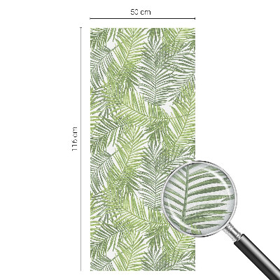 Vinilo decorativo adhesivo para cristales Patrones de plantas