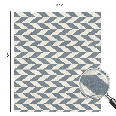 Vinilo para cristales opaco decorativo ilusión geométrica