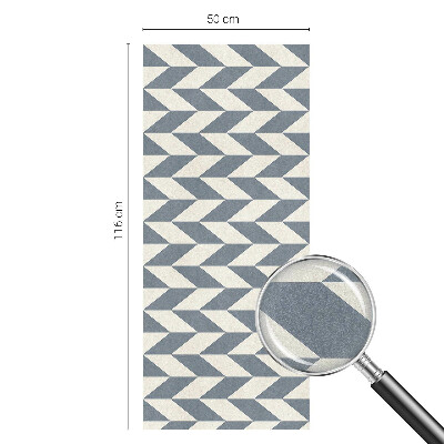 Vinilo para cristales opaco decorativo ilusión geométrica