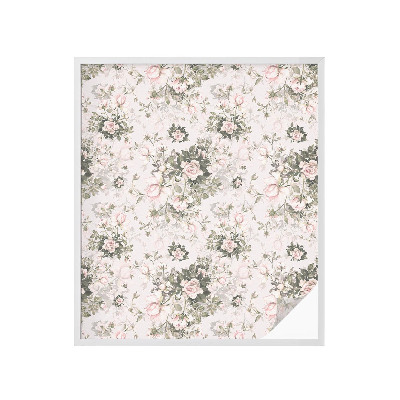 Vinilo para cristales efecto vitral Belleza floral