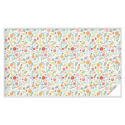 Vinilo ventana privacidad Patrón floral