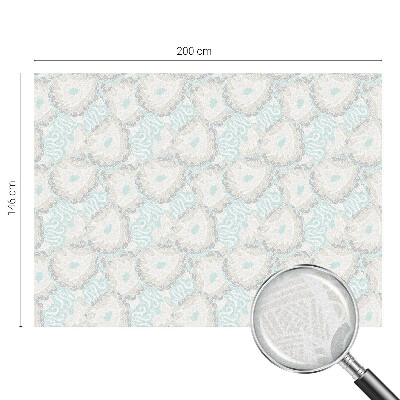 Vinilo para cristales opaco decorativo Plumas delicadas