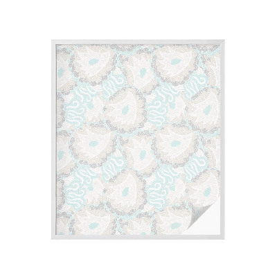 Vinilo para cristales opaco decorativo Plumas delicadas