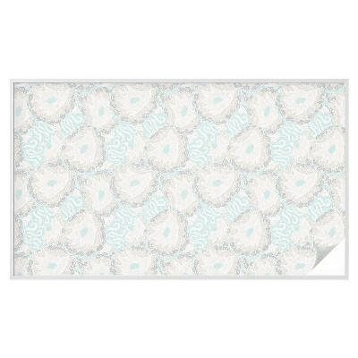 Vinilo para cristales opaco decorativo Plumas delicadas