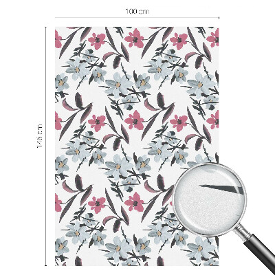 Vinilo ventana privacidad Patrón floral