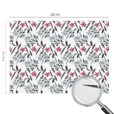 Vinilo ventana privacidad Patrón floral