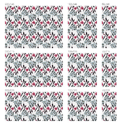 Vinilo ventana privacidad Patrón floral