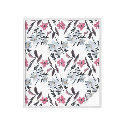 Vinilo ventana privacidad Patrón floral