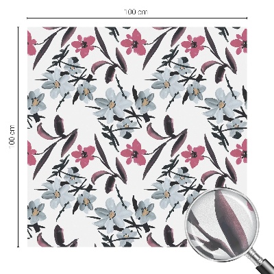 Vinilo ventana privacidad Patrón floral