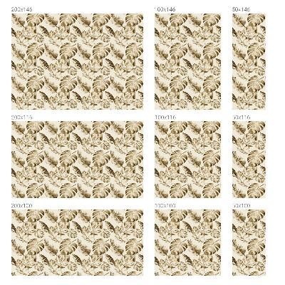 Vinilo para cristales opaco decorativo Plantas tropicales