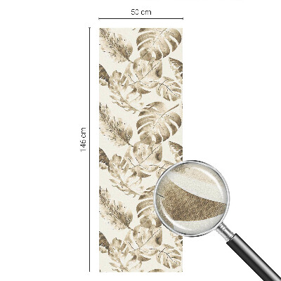 Vinilo para cristales opaco decorativo Plantas tropicales