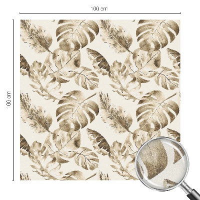 Vinilo para cristales opaco decorativo Plantas tropicales