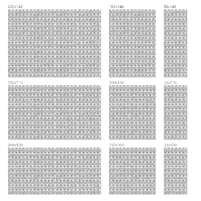 Vinilo decorativo adhesivo para cristales Rayas geométricas