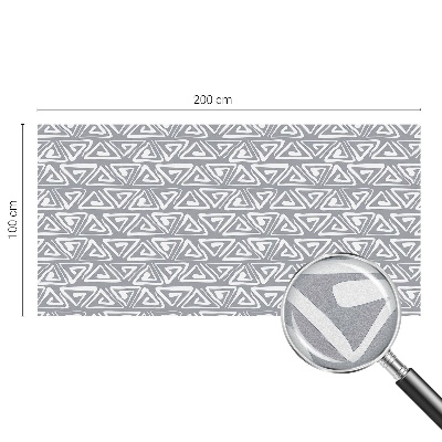 Vinilo para ventanas motivo vitral minimalismo geométrico