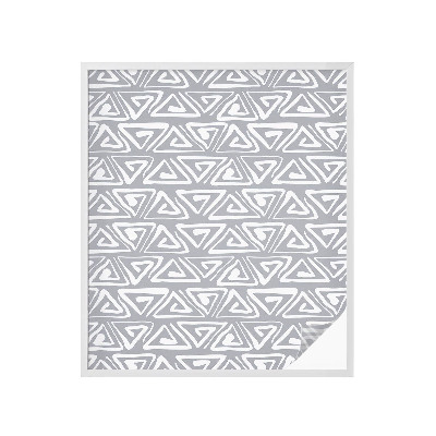 Vinilo para ventanas motivo vitral minimalismo geométrico