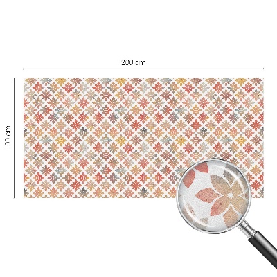 Vinilo para cristales efecto vitral Belleza floral