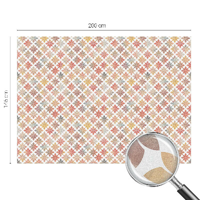 Vinilo para cristales efecto vitral Belleza floral