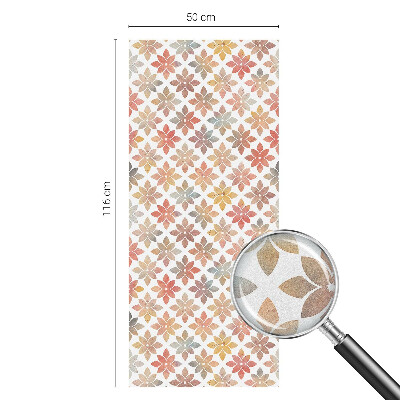 Vinilo para cristales efecto vitral Belleza floral