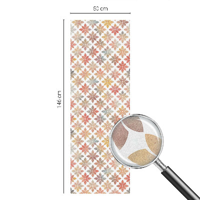 Vinilo para cristales efecto vitral Belleza floral