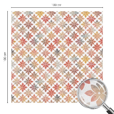 Vinilo para cristales efecto vitral Belleza floral