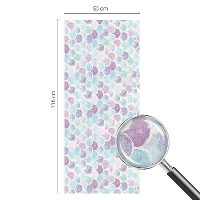 Vinilo para cristales opaco decorativo Puntos pastel