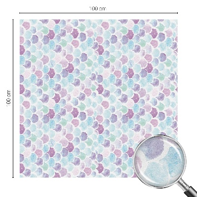 Vinilo para cristales opaco decorativo Puntos pastel