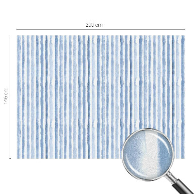 Vinilo para cristales opaco decorativo Rayas azules