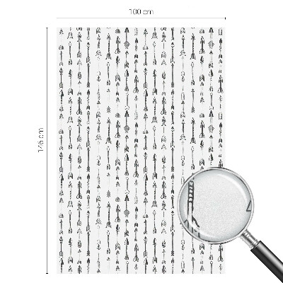 Vinilo para cristales efecto vitral flechas geométricas