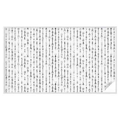 Vinilo para cristales efecto vitral flechas geométricas