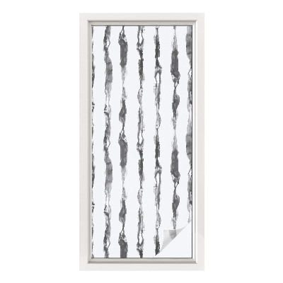 Vinilo para ventanas motivo vitral Líneas abstractas