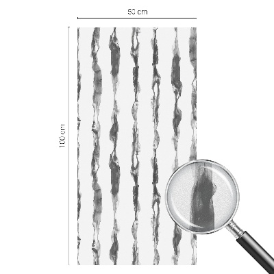 Vinilo para ventanas motivo vitral Líneas abstractas