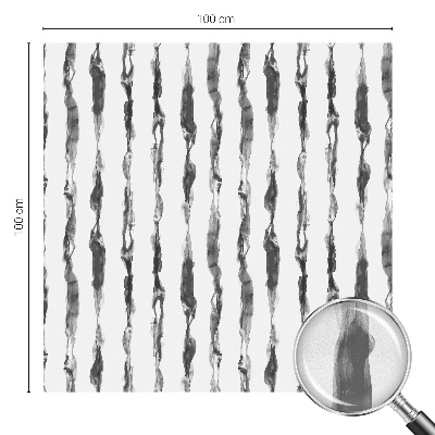 Vinilo para ventanas motivo vitral Líneas abstractas