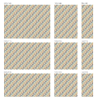 Vinilo ventana privacidad rombos geométricos