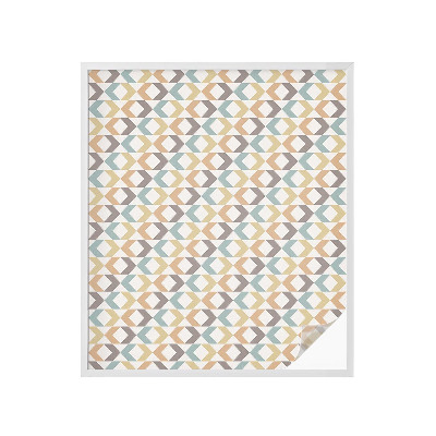 Vinilo ventana privacidad rombos geométricos