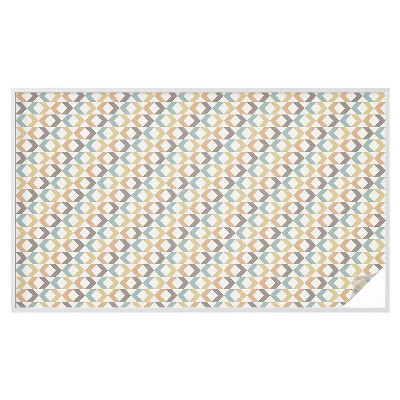 Vinilo ventana privacidad rombos geométricos