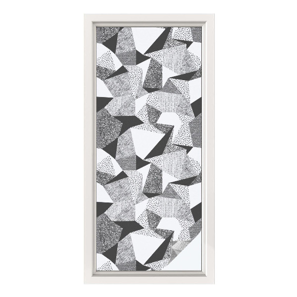 Vinilo para cristales opaco decorativo Figuras geométricas