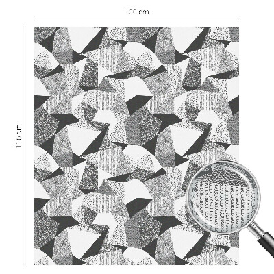 Vinilo para cristales opaco decorativo Figuras geométricas