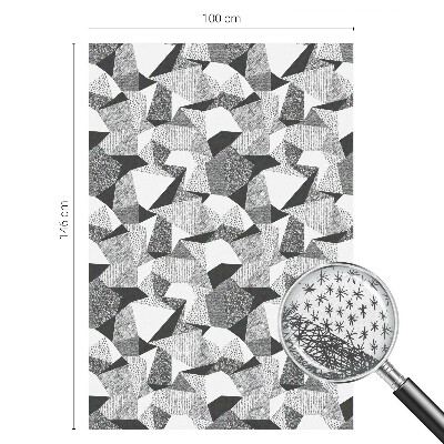 Vinilo para cristales opaco decorativo Figuras geométricas