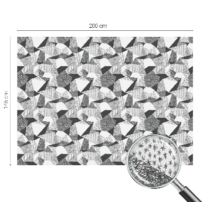 Vinilo para cristales opaco decorativo Figuras geométricas